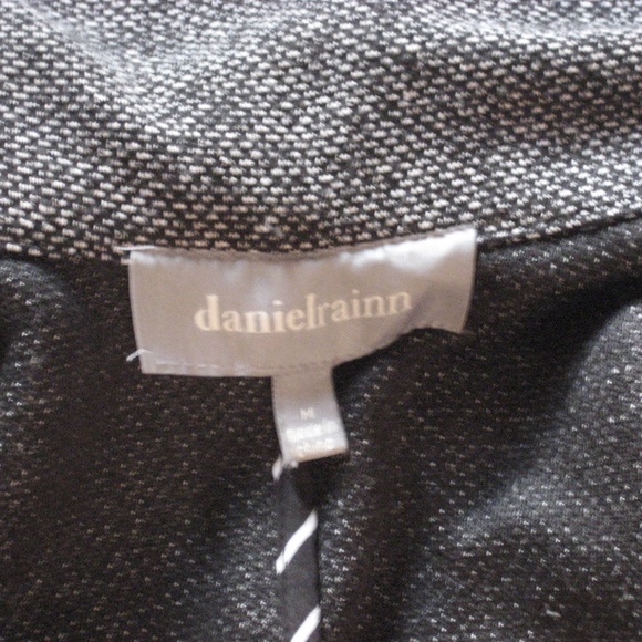 Anthro Sweater Blazer Grey Cozy Work Jacket DanielRainn - Picture 4 of 4